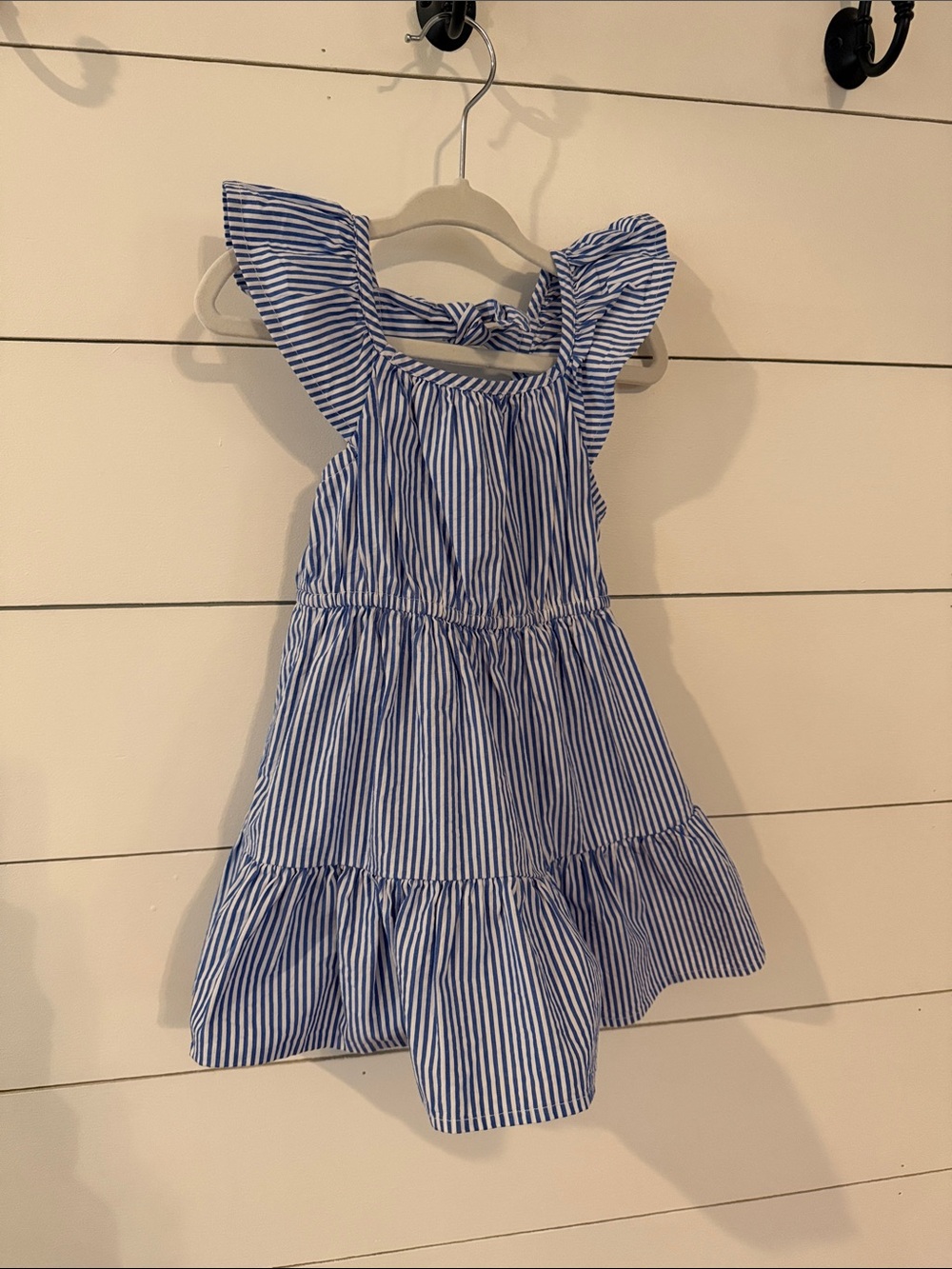 J. Crew Blue Striped Dress